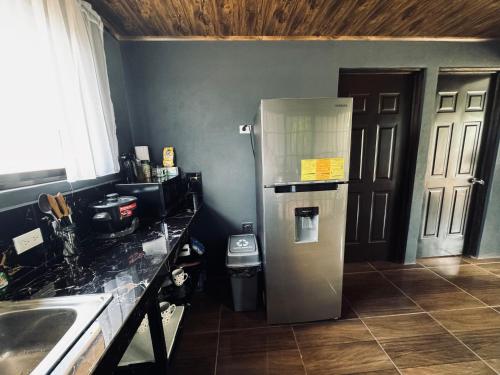 Kuchyň nebo kuchyňský kout v ubytování Jarkeyda House