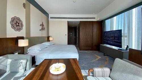 TV a/nebo společenská místnost v ubytování Sheraton Kunming