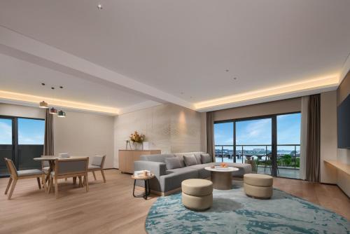 Χώρος καθιστικού στο Holiday Inn Quzhou by IHG
