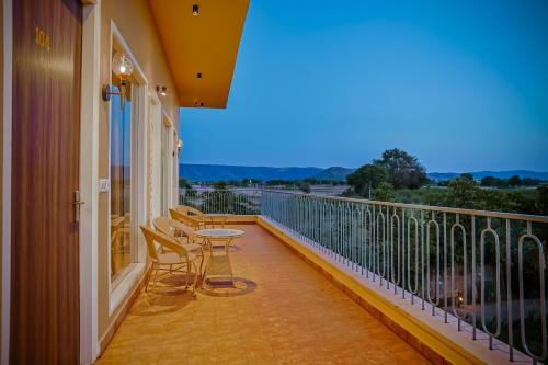 Μπαλκόνι ή βεράντα στο Ananyamaya nature lodge