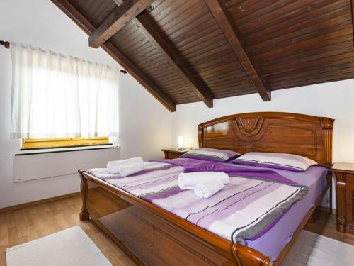 Postel nebo postele na pokoji v ubytování Daja Adriatic Luxury Villas