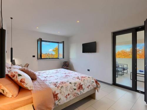 Postel nebo postele na pokoji v ubytování Duplich Comfortable holiday residence