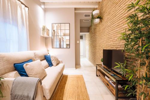 Estilo industrial y vintage, con parking en Triana