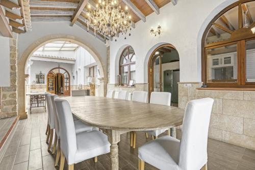 Χώρος καθιστικού στο Casa Mistela