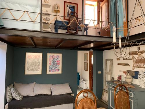 Η κουζίνα ή μικρή κουζίνα στο In pineta Luxury House - Levanzo