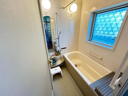 Koupelna v ubytování Ocean villa 大洗