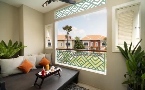 O zonă de relaxare la Memoire Palace Resort & Spa