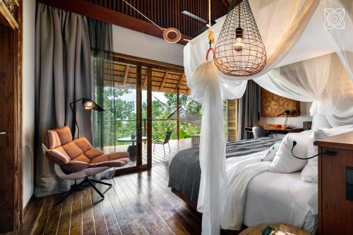 Кровать или кровати в номере Zuri Zanzibar
