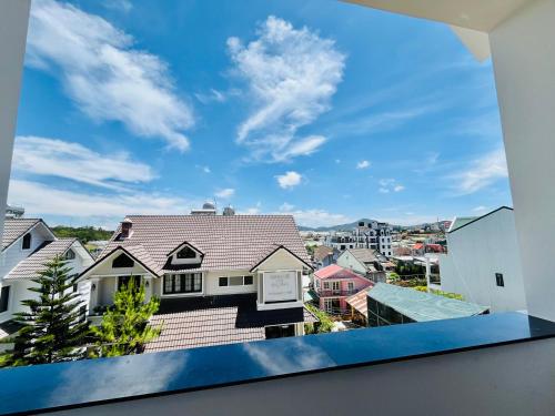 a view from the balcony of a house at NHỚ House IV in Da Lat