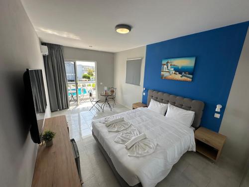 Postel nebo postele na pokoji v ubytování Ayit Hotel