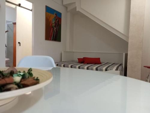 Postel nebo postele na pokoji v ubytování Le Betulle - parte di casa - mono attrezzato