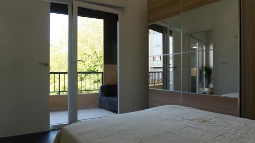 Ένα ή περισσότερα κρεβάτια σε δωμάτιο στο san benito