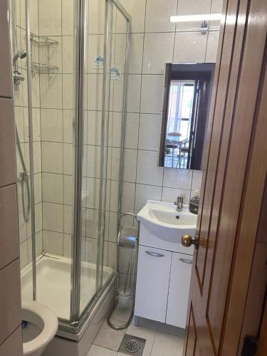 Ένα μπάνιο στο Apartment Stipe
