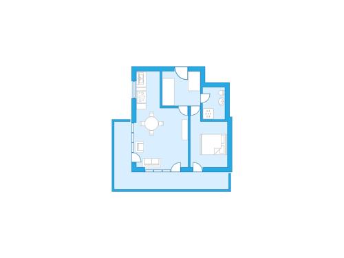 a floor plan of aominium building at Apartment App- 20A Ramuge by Interhome in Veysonnaz