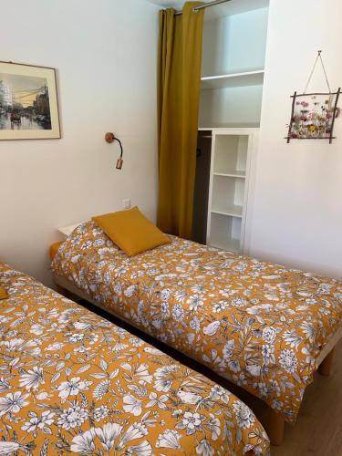 Postel nebo postele na pokoji v ubytování Villa la Rabassa