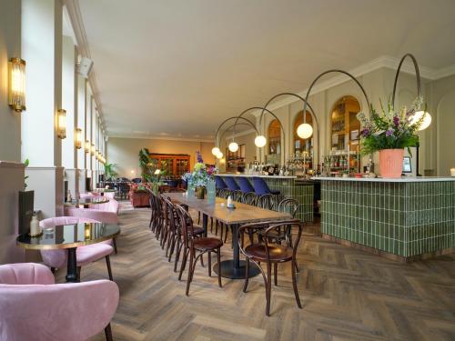 Restaurace v ubytování Hotel de Plataan Delft Centrum