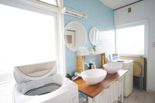 Ванна кімната в AKARIYA Home&Hostel