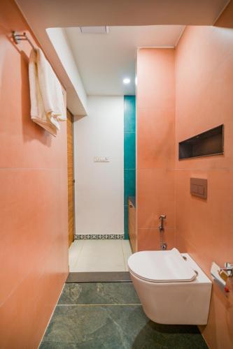 Salle de bains dans l'établissement Sunfun Beach House