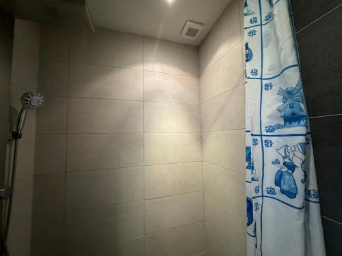 Koupelna v ubytování Hotel La Belle Vue