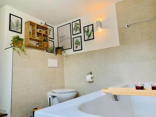 Un baño de Luna o Mountainview o Pizzaoven