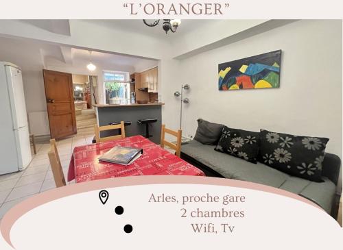 Photo de la galerie de l'établissement maison de ville à deux pas du centre ville, à Arles