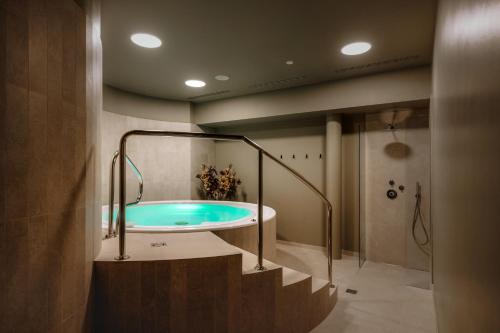 Koupelna v ubytování Hotel Kolping