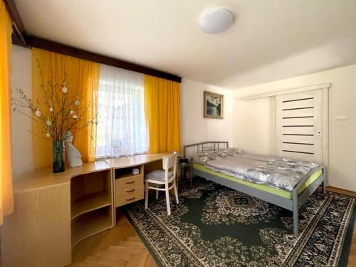 Voodi või voodid majutusasutuse Apartmán Karla toas