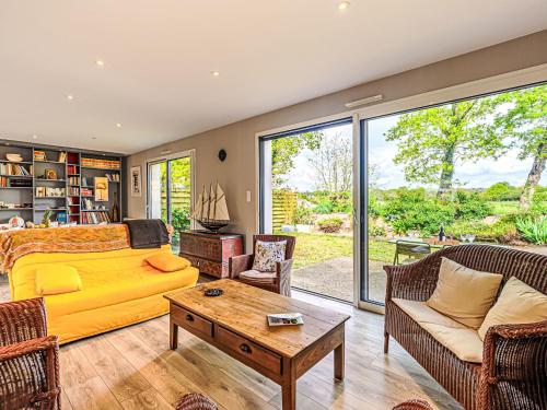 Posezení v ubytování Holiday Home Maison Ker Anna by Interhome