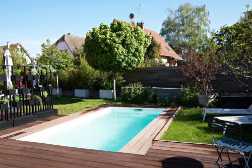 Πισίνα στο ή κοντά στο cosy-alsace