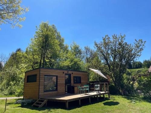 Zahrada ubytování Moho Nat’ure Tiny-house