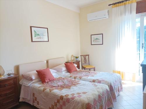 Katil atau katil-katil dalam bilik di Bed and Breakfast da Pio