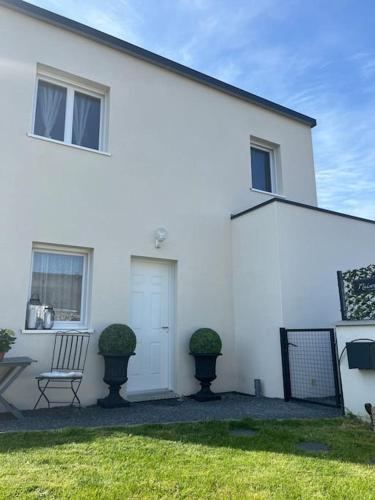 Maison entre terre et mer