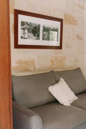 Χώρος καθιστικού στο Habitation TABANON