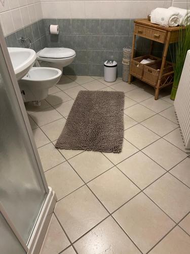 Koupelna v ubytování B&B Casa Fiorita