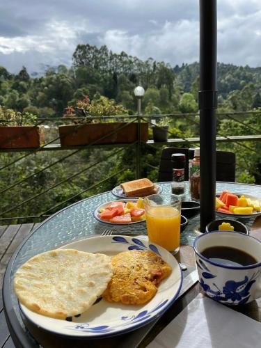 Mad på bed and breakfast-stedet eller i nærheden