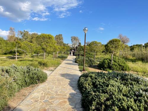 Kavouri Retreat, Only pines hide the sea