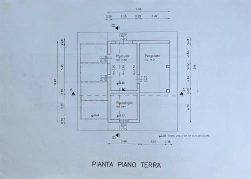a block diagram of aizuificialificialificialificialificialificialificialificialificialificial at Casali Marchigiani - Ville vacanza private con piscina in Ostra