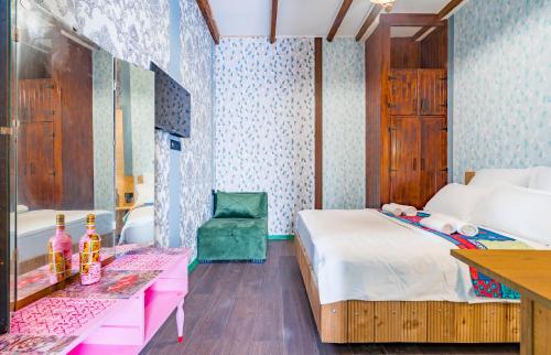 Postel nebo postele na pokoji v ubytování Apart View Hotel & Spa