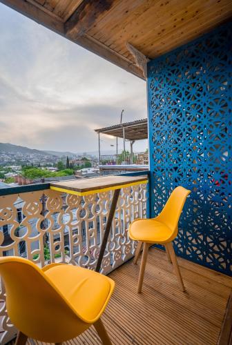 Balkón nebo terasa v ubytování Apart View Hotel & Spa