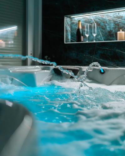 Fotografie z fotogalerie ubytování Gite La Ruine Alsace Jacuzzi billard 10 personnes v destinaci Guémar