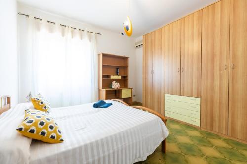 Postel nebo postele na pokoji v ubytování Splendido Appartamento in centro a Padru