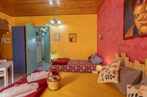 Posezení v ubytování Casa "a chiazzetta"