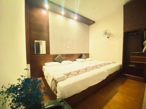 Hong My Hotelにあるベッド