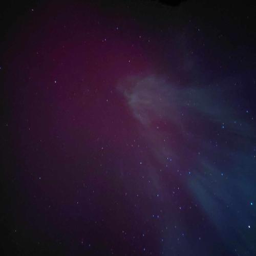 a night sky filled with lots of stars at Peppermint Ridge Retreat in Woodbridge