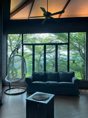 Ruang duduk di Zoo Villa by Cobnb at Zoo Negara, Ampang Area