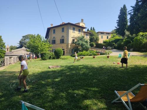 Zahrada ubytování Casa Cares