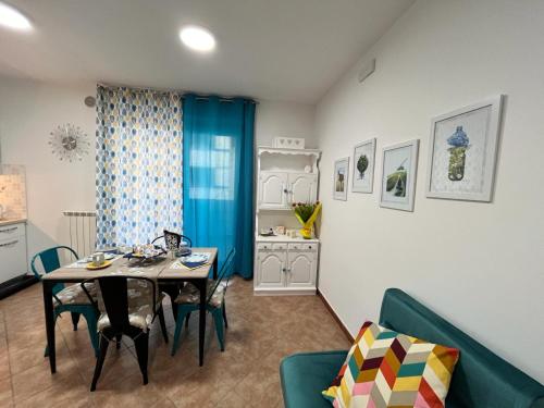 Χώρος καθιστικού στο La Casina Azzurra