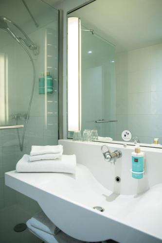 Ένα μπάνιο στο Novotel Saint Avold