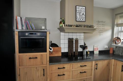 Dapur atau dapur kecil di Erve 't Hacht