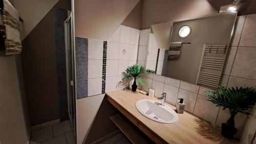 Koupelna v ubytování "Quen'Toy Apparts" Studio 2p